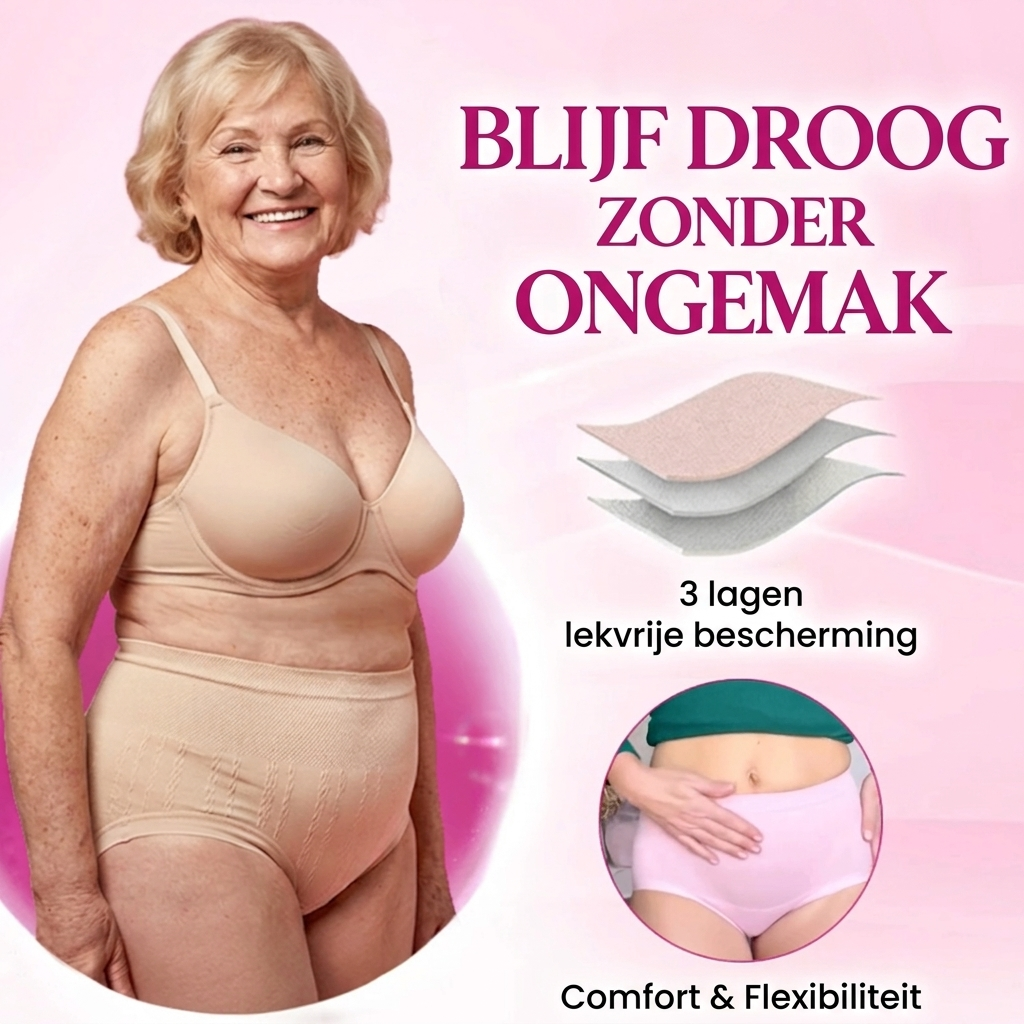 Evelyne | Lekvrije High-Waist Onderbroek met Buikcorrectie - 1+1 gratis