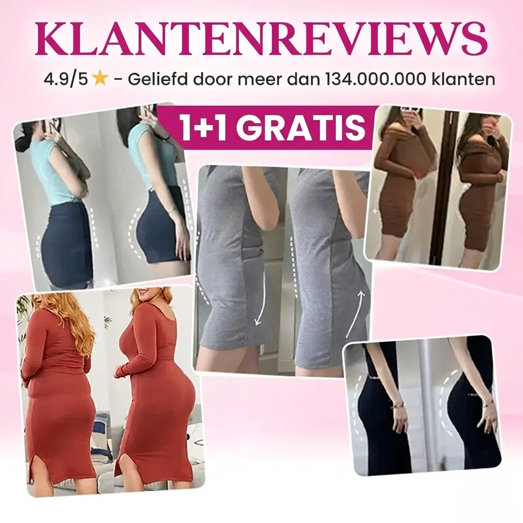 Evelyne | Lekvrije High-Waist Onderbroek met Buikcorrectie - 1+1 gratis