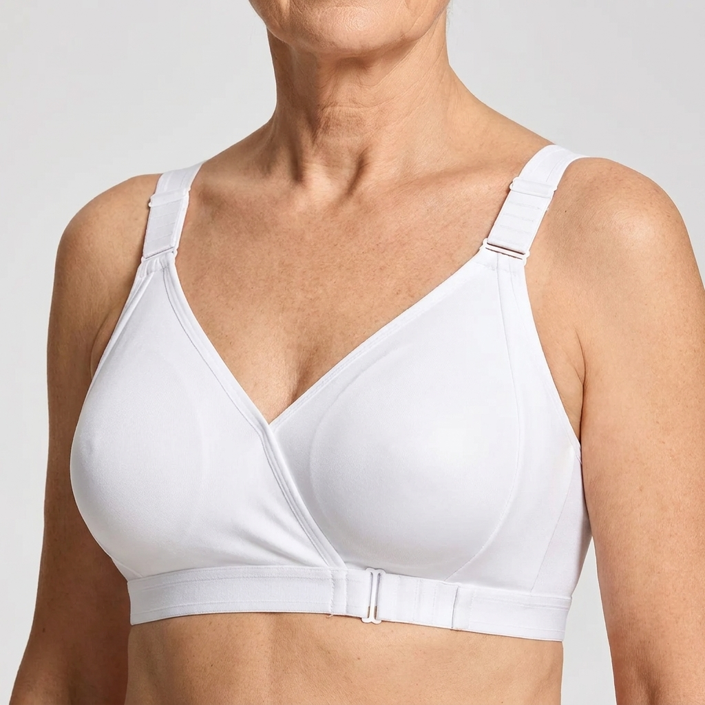 Adelheid | Comfort BH met Voorsluiting zonder Beugel - 1+1 Gratis!