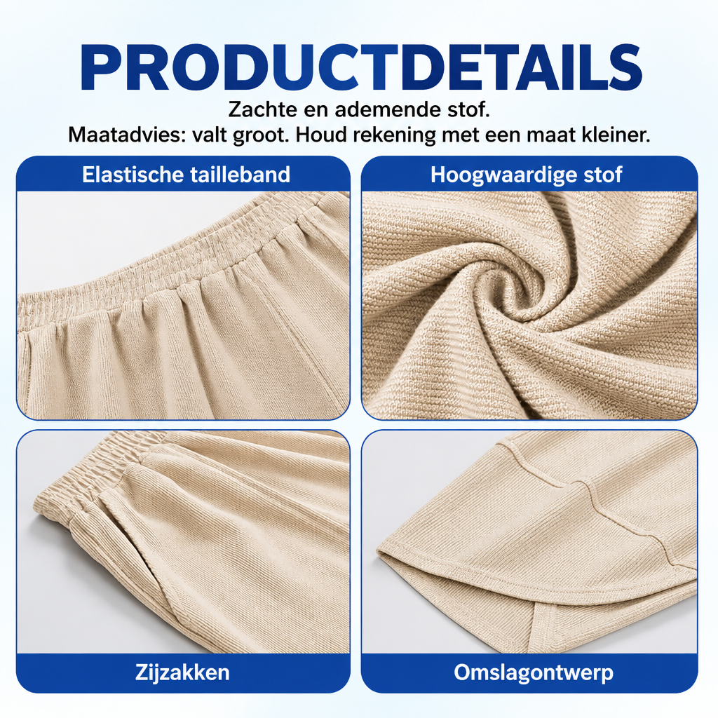 Flora | Zachte Stretchbroek met Comfortabele Pasvorm - 1+1 Gratis!