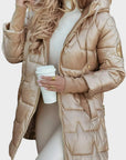 Denisa ™| Elegante winterjas met capuchon en voering
