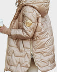 Denisa ™| Elegante winterjas met capuchon en voering