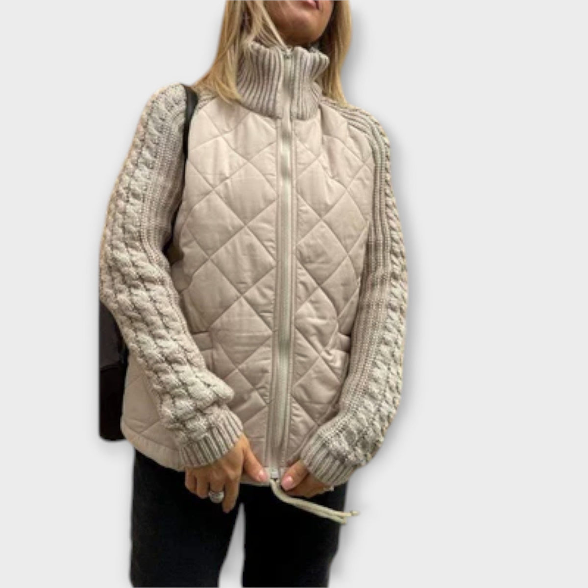 Valerie ™ ｜Jas met hoge kraag
