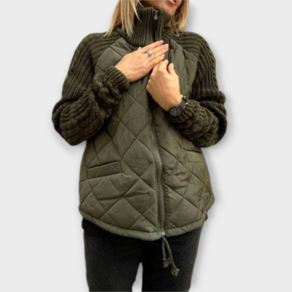 Valerie ™ ｜Jas met hoge kraag
