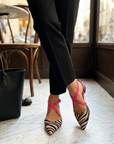 Ornella | Ballerina's met bandjes
