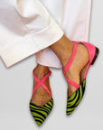 Ornella | Ballerina's met bandjes