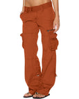 Luisa | Dames Vintage Wijde Cargobroek