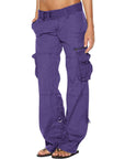 Luisa | Dames Vintage Wijde Cargobroek