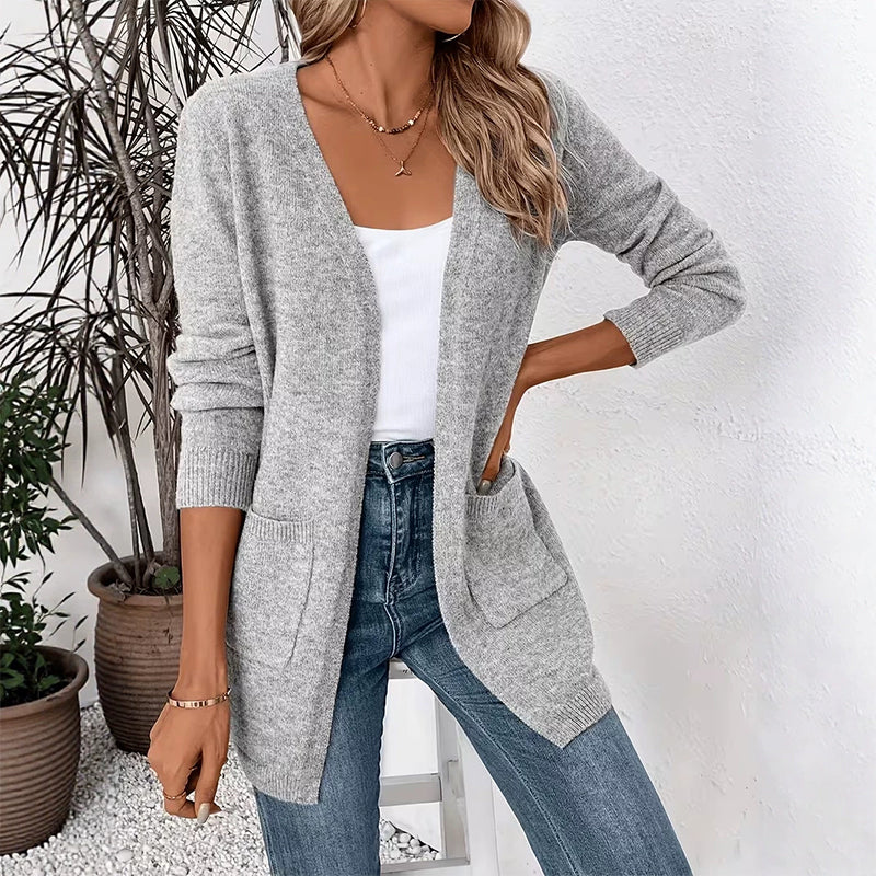 Delia | Casual gebreide cardigan