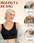 Adelheid | Comfort BH met Voorsluiting zonder Beugel - 1+1 Gratis!
