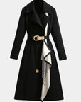 Clarice | Gedeeltelijke Klassieke Midi Trench Coat