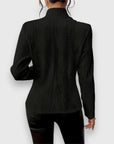 Loretta | Textured Button-Front Cardigan