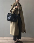 Aurelie | Dubbelzijdige Lange Trenchcoat