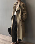 Aurelie | Dubbelzijdige Lange Trenchcoat