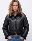 Verena | Cropped Aviator Bomberjack