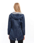 Margaret | Hooded Drawstring Rain Coat