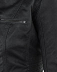 Lucinda | Motojack met Capuchon en Verwijderbare Capuchon