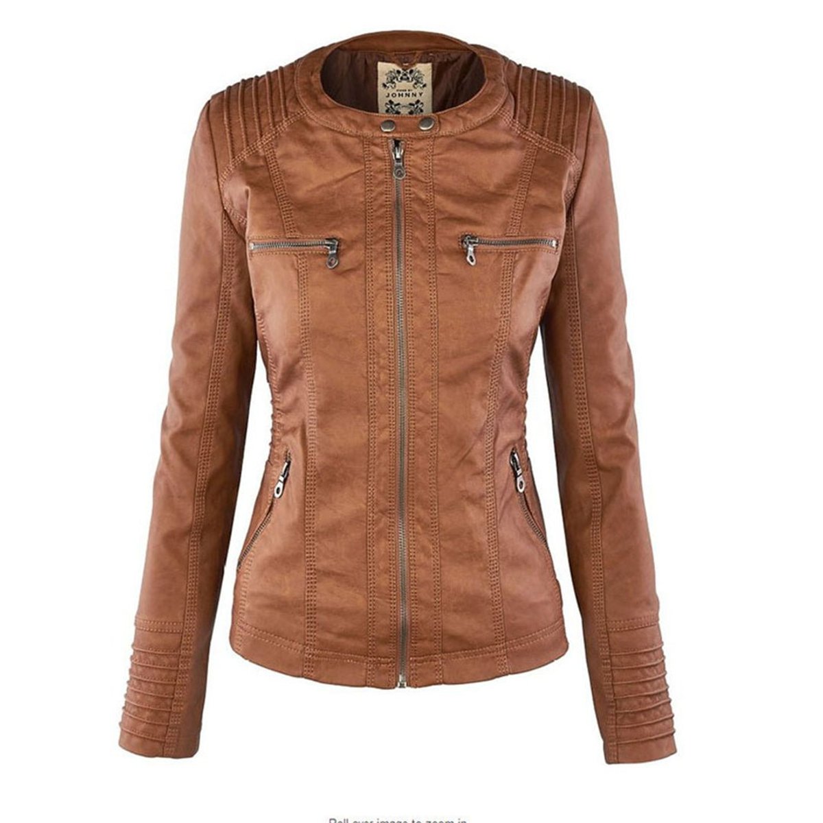 Lucinda | Motojack met Capuchon en Verwijderbare Capuchon