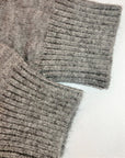Rosabel | Gebreide Cardigan met Kap en Open Voorkant