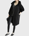 Ruth | Gewatteerde Relaxed-Fit Lange Trenchcoat