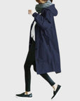 Ruth | Gewatteerde Relaxed-Fit Lange Trenchcoat