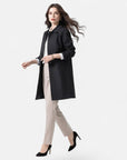 Margery | Op maat gemaakte Mid-Length Jas