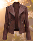 Ruby | Moto-Stijl Zip-Up Bikerjack