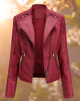 Ruby | Moto-Stijl Zip-Up Bikerjack
