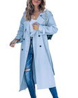 Camilla | Lange Trenchcoat met Ceintuur