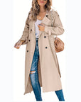 Camilla | Lange Trenchcoat met Ceintuur