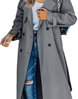 Camilla | Lange Trenchcoat met Ceintuur