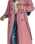 Camilla | Lange Trenchcoat met Ceintuur