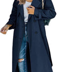 Camilla | Lange Trenchcoat met Ceintuur
