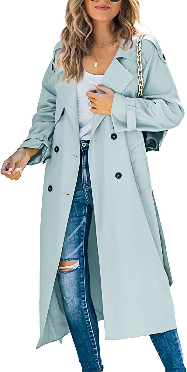 Camilla | Lange Trenchcoat met Ceintuur