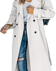 Camilla | Lange Trenchcoat met Ceintuur