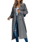 Camilla | Lange Trenchcoat met Ceintuur