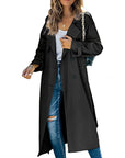 Camilla | Lange Trenchcoat met Ceintuur