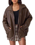 Joanne | Oversized Rits Bomberjack