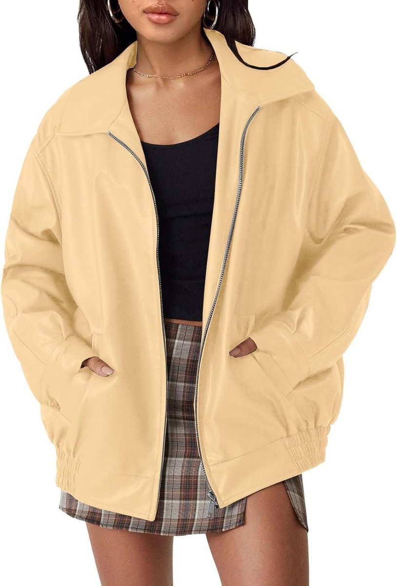Joanne | Oversized Rits Bomberjack