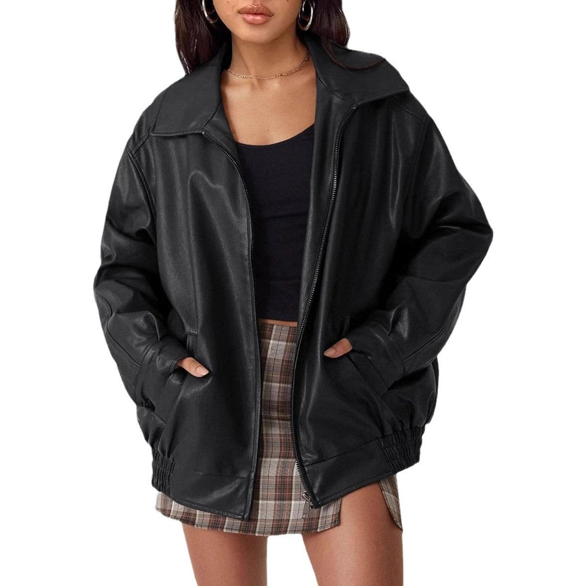 Joanne | Oversized Rits Bomberjack