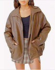 Joanne | Oversized Rits Bomberjack