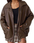 Joanne | Oversized Rits Bomberjack