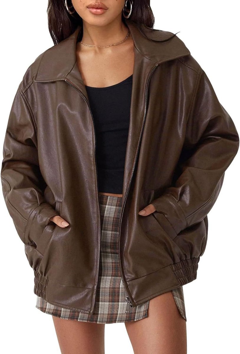 Joanne | Oversized Rits Bomberjack