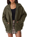 Joanne | Oversized Rits Bomberjack