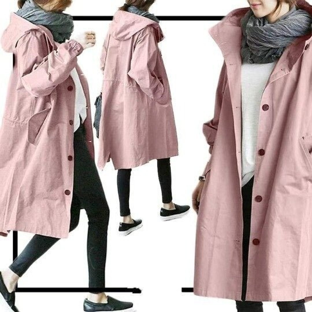 Maisie | Oversized Gewatteerde Kapmantel