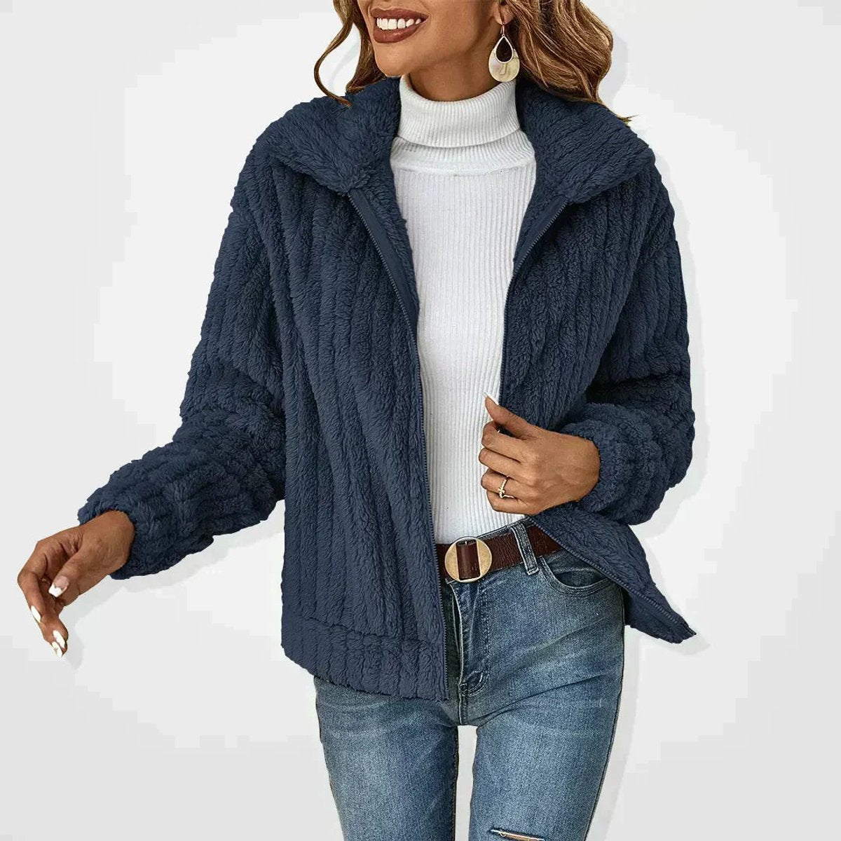 Roberta | Gezellige Zip-Up Jacket