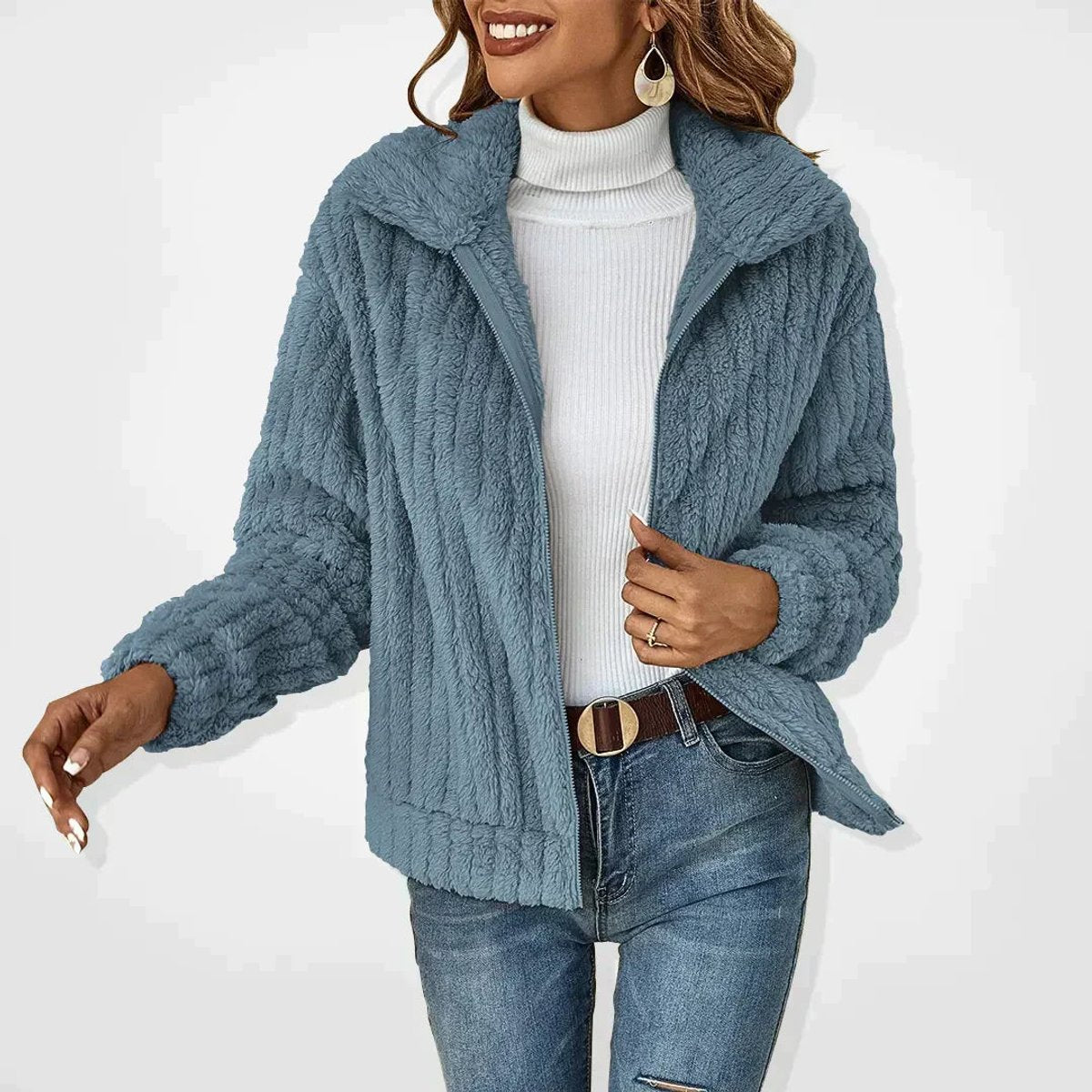 Roberta | Gezellige Zip-Up Jacket