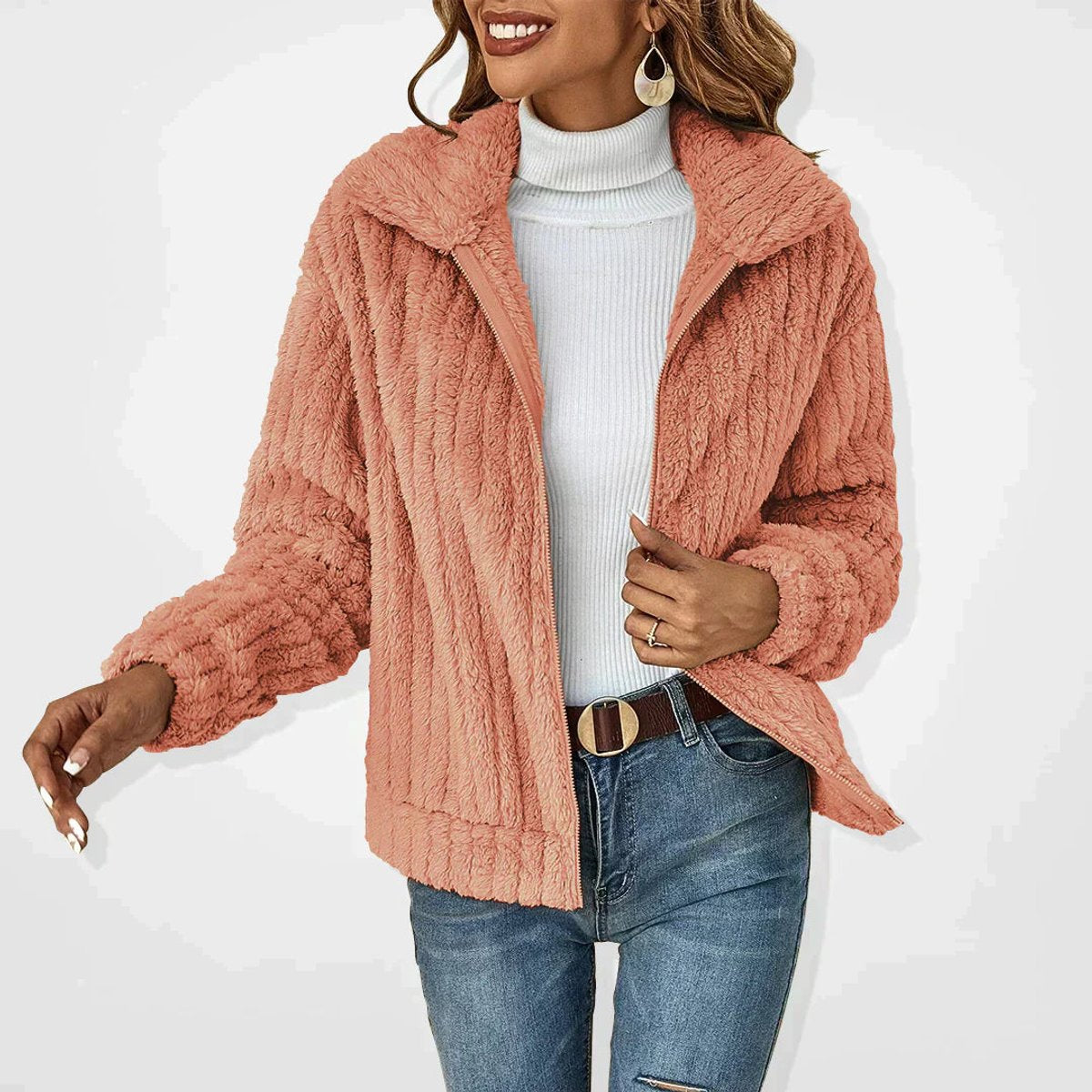 Roberta | Gezellige Zip-Up Jacket