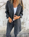 Lucille | Relaxed Longline Lapel Coat