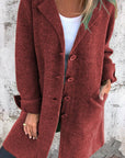 Lucille | Relaxed Longline Lapel Coat